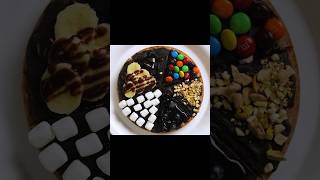 Pizza Dulce de 6 Sabores con Galleta shorts cookies dulce [upl. by Winifield]