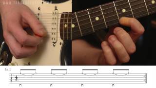 Exercices de guitare  Les pulloff  Ex 1 [upl. by Addiego]