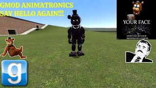 Gmod FNAF 2 Withered Animatronics Pill Pack Mod Showcase [upl. by Kcirdahs]