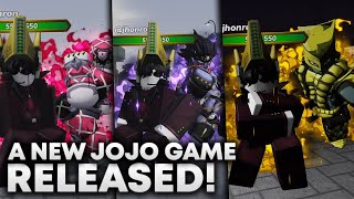 A NEW JOJO GAME RELEASED and its [upl. by Sajet603]