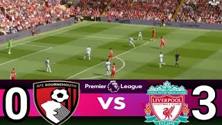 bournemouth Vs Liverpool 03  premier league 2024  Today Match Highlights [upl. by Gish728]