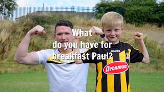 Kilkenny Hurler Paul Murphy gets grilled on his Breakfast choices [upl. by Sredna537]