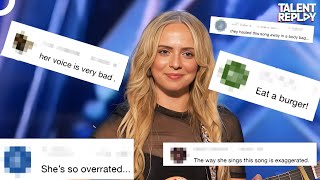 Madilyn Bailey Turns Hate Comments into Song  Americas Got Talent [upl. by Pettifer]