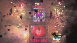 NBC 2014 New Years Eve Ball Drop New York HD 1080p [upl. by Aay]