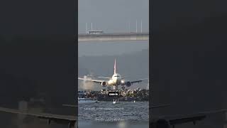 Boeing’s Bold Brazilian Braking GOL 737 landing on Santos Dumont Airport’s short runway Brazil [upl. by Letnuahc]