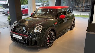 2023 MINI JCW 3 Door LCI 2  Walkaround Review [upl. by Pontius761]