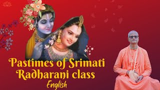 Pastimes of Srimati Radharani class by HH Bhakti Purusottama Swami Maharaj [upl. by Absalom]