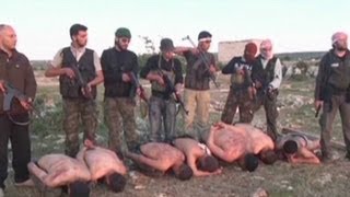 Does execution video prove Syrian rebels to be extremists [upl. by Mariko]