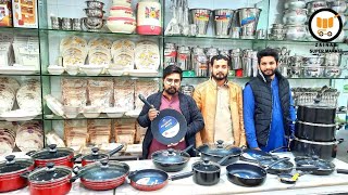 NON STICK SET PRICE 25 amp 15 PCS BY KITCHEN KING  SOHAIL TRADERS  ZAINAB SUPER MARKET [upl. by Nylrebma]