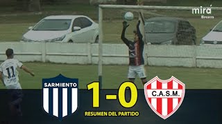 CLUB SARMIENTO vs SAN MARTIN de CARHUE  Resumen 10  fecha 14 Clausura LIGA REGIONAL de FUTBOL [upl. by Misha828]