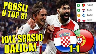 🔴HRVATSKA 11 PORTUGAL  ZASLUŽENO JEDVA PROŠLI LAGANU GRUPU 🔴 [upl. by Cavallaro582]