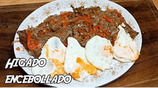 Hígado Encebollado Tip para Quitar el Olor y Sabor a Sangre [upl. by Odracir385]