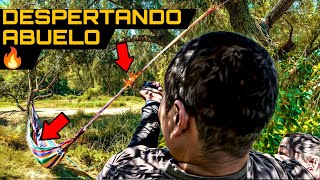 DESPERTANDO ABUELO 🔥  NOTICIAS HALLOWEEN EL REY DE LAS BROMAS [upl. by Adeys]