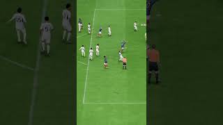 I scored a panenka penalty kick with a goalkeeper in eafc 24 eafc24 football soccer [upl. by Jerrome]