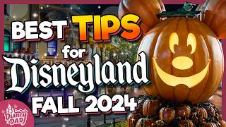 8 Things You NEED TO KNOW for Visiting Disneyland in Fall 2024 [upl. by Inaleon]