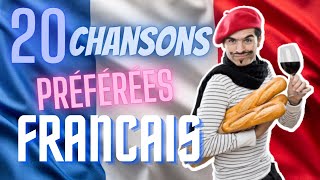 Les 20 Chansons Préférées Des Français [upl. by Nolyarb]