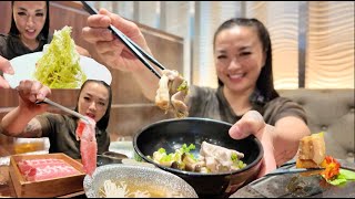 CASUAL RESTAURANT MUKBANG MINI VLOG FROM MOMS HOUSE EAT WITH ME  SASVlogs [upl. by Porta874]