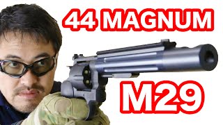 【タナカ】SampW M29 パサディナ スペシャル 迫力の44マグナム カスタムガン【マック堺のレビュー動画】376 [upl. by Diandra]