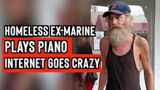 Homeless Piano Man Shocked Everyone with his Skills  Donald Gould [upl. by Echikson]