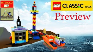 Lego Classic 10696 Lighthouse MOC Preview Lighthouse from Lego 10696 Minimalism amp Lego Classic [upl. by Ofloda]