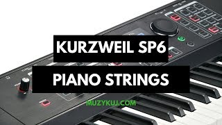 KURZWEIL SP6 Grand Piano Strings [upl. by Gnemgnok]