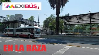 Recorriendo la NUEVA TERMINAL del MEXIBUS en la Raza  Mexibús Línea Cuatro [upl. by Conney]