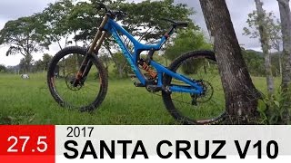 Santa Cruz V10 2017 BIKE CHECK 275 [upl. by Schuler]