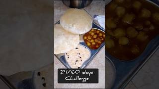 2460 days challenge upstyle chhole bhature viewsfoodchholebhaturerecipesubscribelikeforlikes [upl. by Atnod]