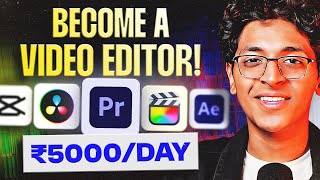 How to Become a Video Editor in 2024 Step by Step Guide for Beginners  Ishan Sharma [upl. by Nyrhtakyram]