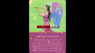 Todays Angel Oracle Card Assertiveness [upl. by Medea485]