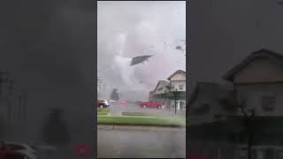 the terrible power of the storm Nature sounds florida milton [upl. by Ashien]