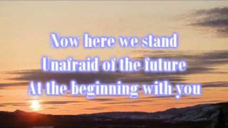 Lyrics Richard Marx amp Donna Lewis  At the beginning [upl. by Nonnel]