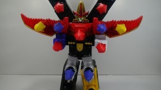 Review Battlefire Megazord Power Rangers Megaforce [upl. by Nerraw444]