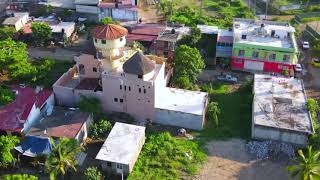 DRONE VIEW OF THE ROUND HOUSE MELAQUE JALISCO MEXICO 4K [upl. by Dublin]