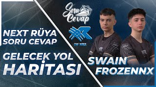 NEXT RÜYA IW  FROZENN  SWAIN  SORU CEVAP 28  GTRST PMPL nextrüya [upl. by Luzader]