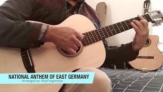 National Anthem of East Germany  quotAuferstanden aus ruinenquot DDR 1949  1990 [upl. by Lielos]