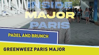 Inside Paris Major 7  Padel and Brunch [upl. by Gorrono]