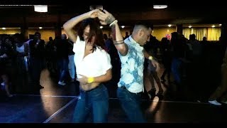 DANIEL Y DESIRE SOCIAL SALSA KIZOMBACHATA 2017 [upl. by Thordia]