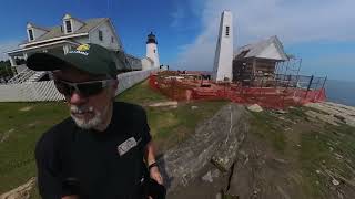 Fort Edgecomb and Pemaquid Point Lighthouse July 4 2024 [upl. by Brynne]