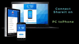 How to Connect PC and Phone via Latest Shareit [upl. by Noonberg]