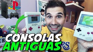 Mis consolas RETRO Play Station Nintendo 64 Gold Game Boy… mejorando mi Inglés  Sergio Encinas [upl. by Darrey]