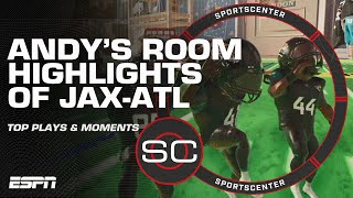 FULL Highlights from Jaguars vs Falcons in Andys Room  SportsCenter [upl. by Nae]