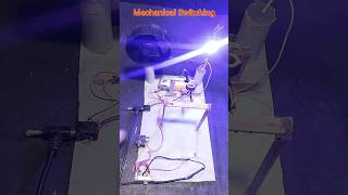 Mechanical Switching  dc motor youtube shorts tech experiment dcmotor diy shorts [upl. by Bellamy327]