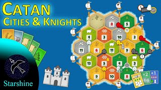 How to play Catan Learn Cities and Knights on Colonist IO 📖 ★ Quick guide to learn the expansion [upl. by Lusar336]