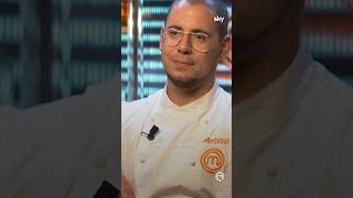 Il confessionale di Antonio dopo la cucinata finale ðŸ§¡ MasterChefIt [upl. by Ehtylb467]