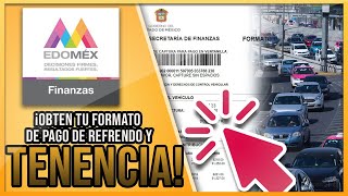 Como sacar el formato de pago de tenencia y refrendo 2023 ESTADO DE MEXICO  Pagar tenencia en linea [upl. by Gonzalez]