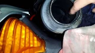 Honda varadero XL125 Exhaust MOD  Remove stock baffle [upl. by Aikyt]