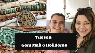 Tucson Gem Mall amp Holidome Bead Show [upl. by Garvy]