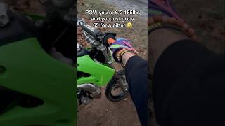 Pitter parts coming soon fun like subscribe formore dirtbike kx65 pitbike pitter 2stroke [upl. by Aneed723]