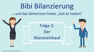 S1  E2  Der Wareneinkauf Vorräte buchen Vorsteuer Verbindlichkeiten einfach erklärt m Beispiel [upl. by Ahsikrats]